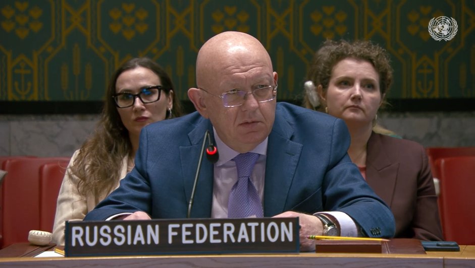 EmbassyofRussia's tweet image. Russia's UN Envoy #Nebenzia: There is a large-scale expansion of arms production across Europe. 

Everything is being done to keep #Kiev regime afloat for another 18-24 months.

☝️ However, the outcome of this Western-scripted scenario will be deeply tragic.