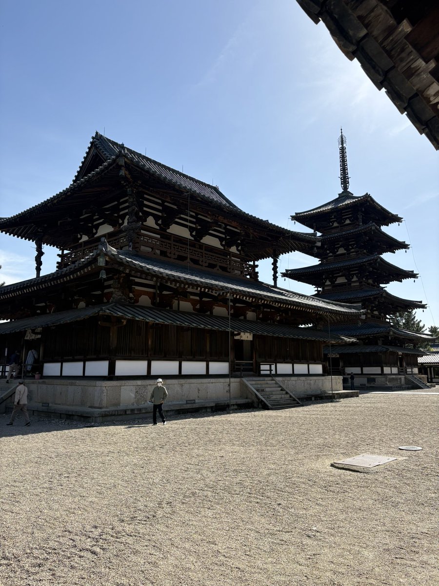 parachuteman's tweet photo. 2026,4,21  法隆寺 https://t.co/lJp0su0kyS