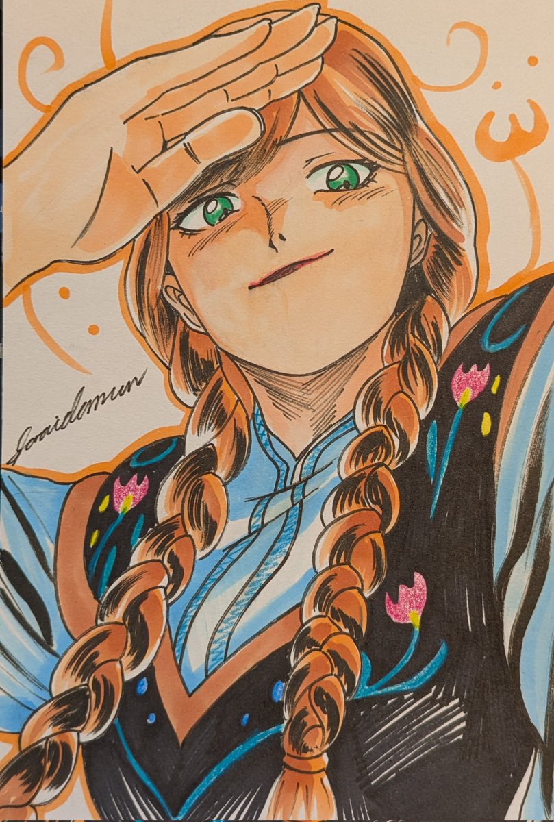 soraidey1962's tweet image. 🧡🌷🌞
#frozen