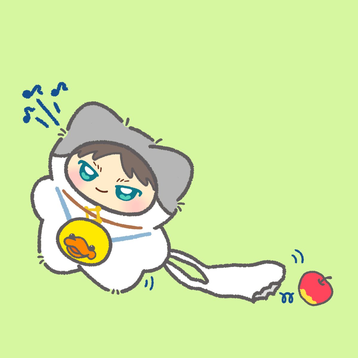 長所:かわいいところ！
で無事面接に受かったちみえれ、おしごと初日に買い出しを任されてこうなりそう

おんなじようなネタばっかやっちゃうけどうちの綿りばえれはここで長が来てLove s○ sweetが流れるまでがセットだから……