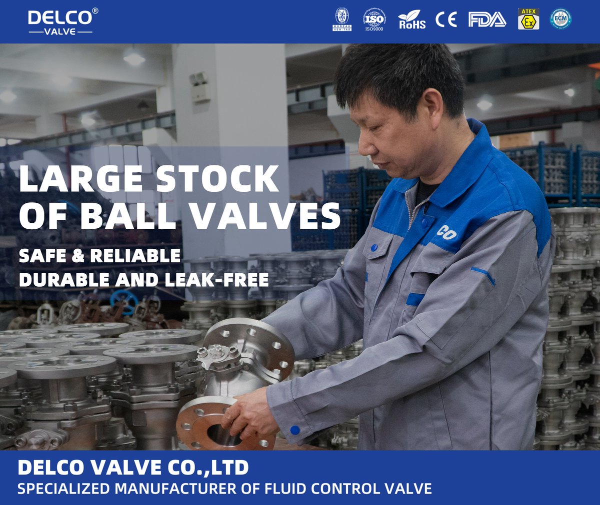 NikiDelco's tweet image. Large stock of ball valves ready for fast shipment 🚀📦
Reliable quality 🧪 | Short lead time ⏱️ | Industrial grade ⚙️

We keep projects moving.

#BallValve #Industrial #SupplyChain #FastDelivery #Engineering #OilGas #Manufacturing #Stock  #ValveIndustry #DELCO #DELCOValve