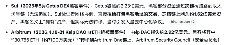 ZhanweiC's tweet photo. 我个人认为这两件事情不具备可比性，首先声明，我认为SUI的做法没错，只是Arbitrum的做法不仅没错，而且体现了他们高尚的品行，这一点比SUI高10倍。先别喷，听我说完。

1.Cetus当时被盗，事关整个SUI生态，这些钱全跑了了的话，SUI基本宣告死亡（就算冻结了，现在也半死不活），他做这件事情是为了自己，从自己的利益出发，这个没毛病。

2.Arbitrum在这次黑客事件中，不仅没有受到影响，甚至说是受益方，毕竟黑客把钱转移到了Arbitrum。如果是我的话，我肯定不会处理这笔钱，让大家认为Arbitrum是真的无审查，黑钱可以随意进来玩（这种玩法就是孙哥的玩法）。并且中文区我没有看到几个人要求Arbitrum冻结这个钱，完全可以事不关己，高高挂起。

但是Arbitrum选择了用户这一边，损害自己的名义，损害自己的TVL，损害自己未来在黑客眼中的地位，帮助用户冻结这笔钱，只能说品行高尚。

虽然我理解不了Arbitrum为什么这么做，但是深感敬佩。

@nina_rong @arbitrum_cn