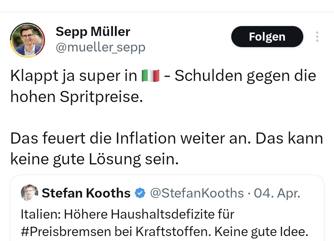 2009tibo's tweet image. Was interessiert mich mein Geschwätz vor 3 Wochen denn ich muss jetzt als Parteisoldat ganz stark sein schließlich unterstütze ich den Lügenkanzler Merz.
😁
#Afd #CDU @Alice_Weidel #CSU 
x.com/MelvinMiljkovi…