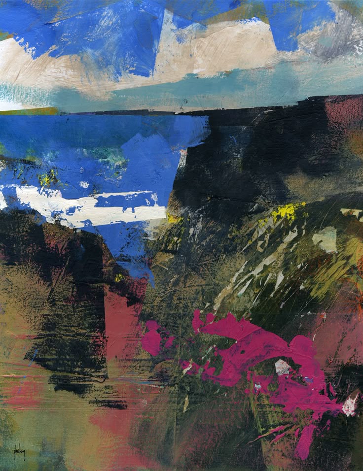 NSaliverou's tweet image. «A land is stronger than a lord...»
   #welsh #wisdom
,,,,
#landscsape by Paul Bailey
,,,
#contemporary #paintings