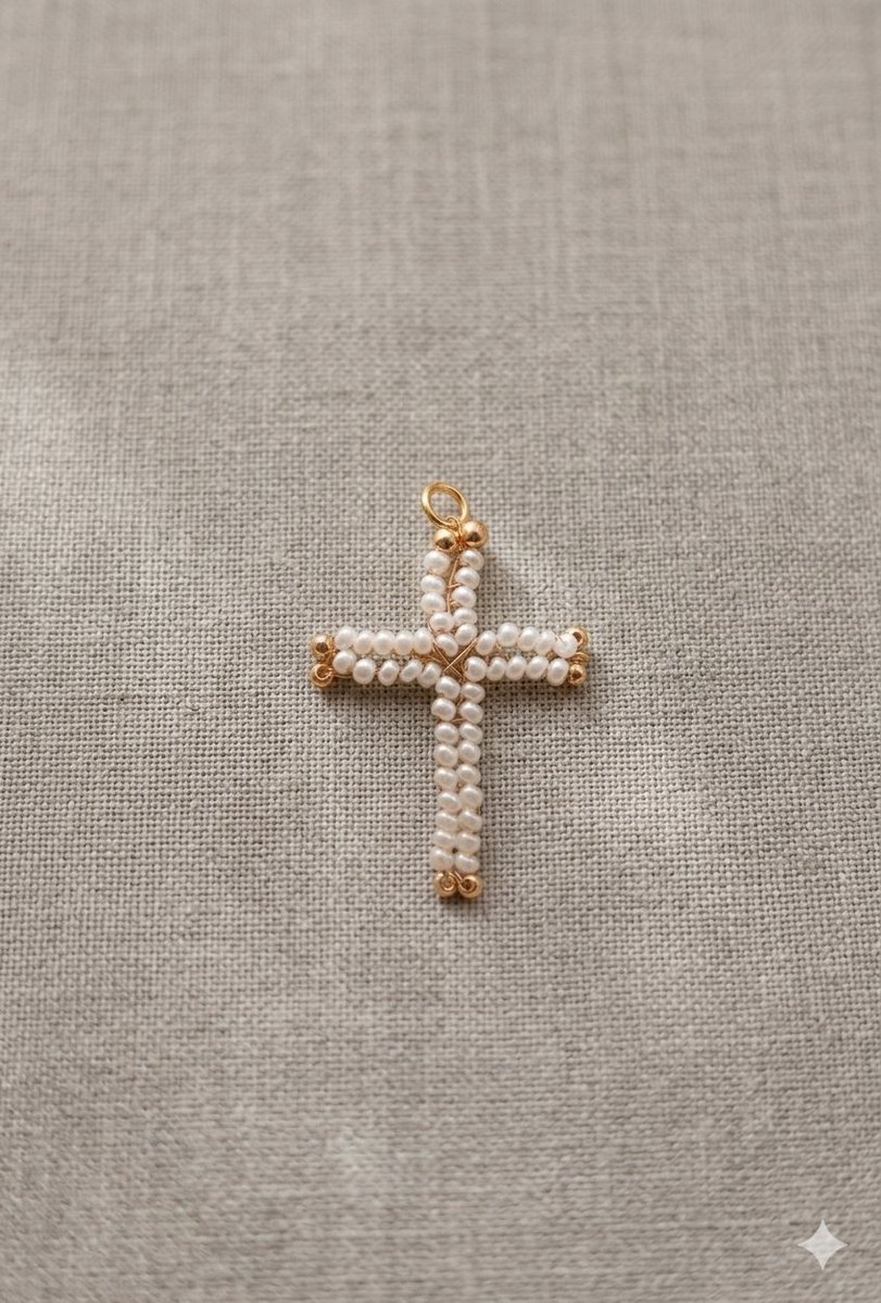 airairxo8's tweet image. オーダーいただきました、ありがとうございます✨
十字架完成です☺

色と大きさを指定していただきました。
ネックレスにする予定で、紐の部分はあるのでパーツのみ作って欲しい、とのことでした。

#ハンドメイド #アクセサリー #handmade  #accessories #マルシェ