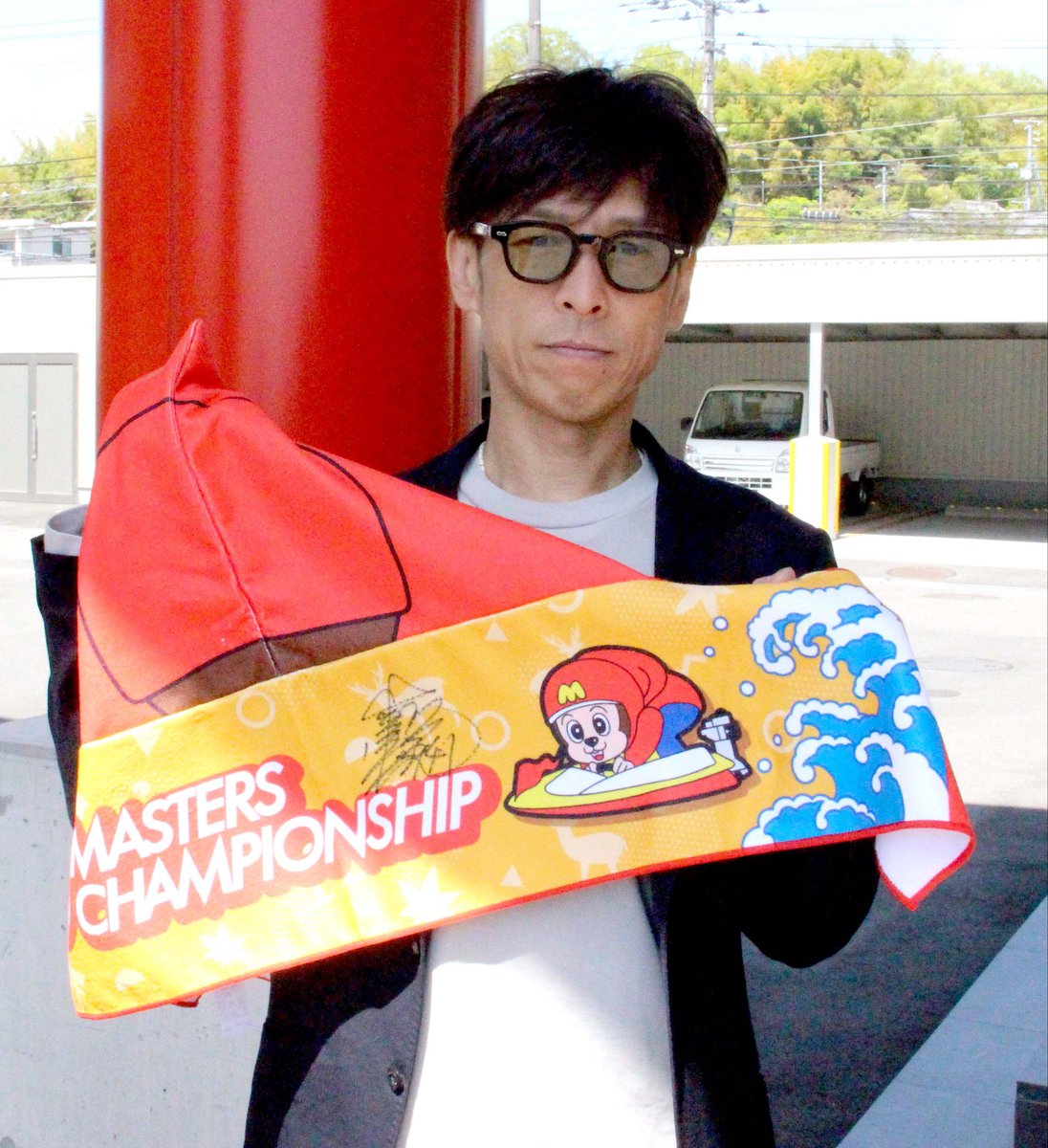 ⛩マスターズチャンピオン⛩
出場レーサーのサイン入りマフラータオルを各1名にプレゼント🎁🙌🏻🎉

第1️⃣弾 #池田浩二 選手✨️

★応募方法
このアカウントをフォロー＆この投稿をリポスト

★4月24日締切
★当選者にはチャットで通知

下記要項をご確認うえご応募ください！
hochi.co.jp/campaign/20250…