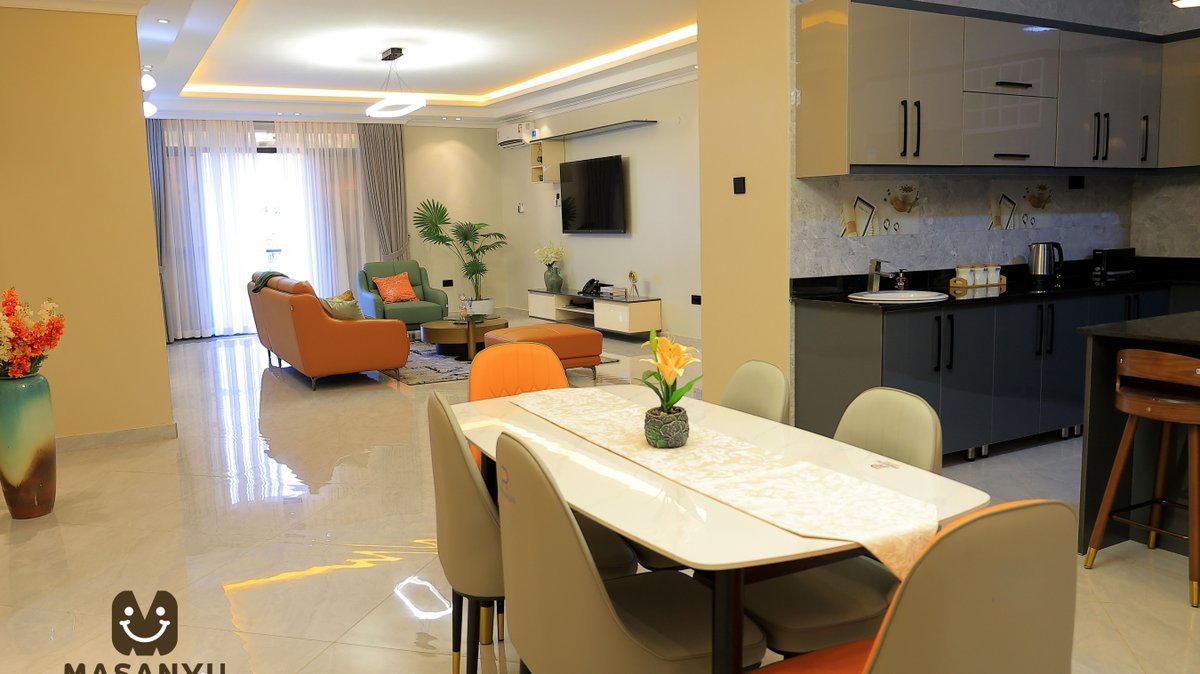 MasanyuSuites's tweet photo. Enjoy studio, 1 &amp; 2-bedroom suites with modern kitchens, Smart TVs, free WiFi, and parking. Rooftop lounge, gym, sauna &amp; steam room. Just 29 mins from Entebbe Airport. Perfect for short or long stays. Call +256762488560 or email connect@masanyusuites.com to make a reservation