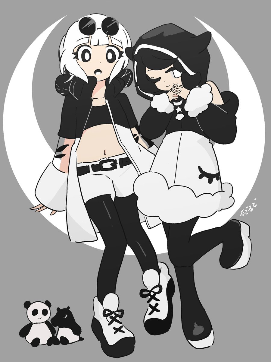モノクロ同盟
#OC　#illustration