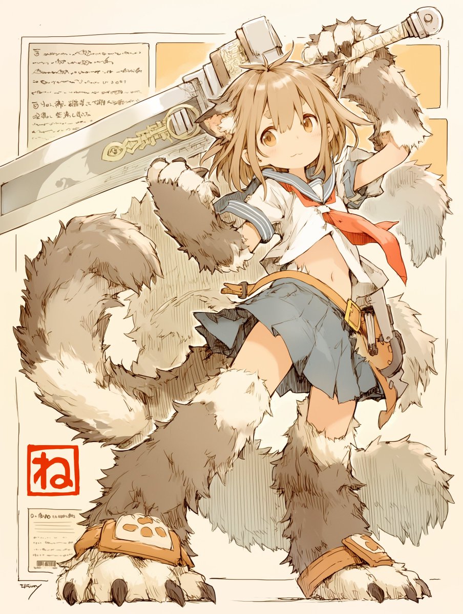ねこのしっぽ tweet media