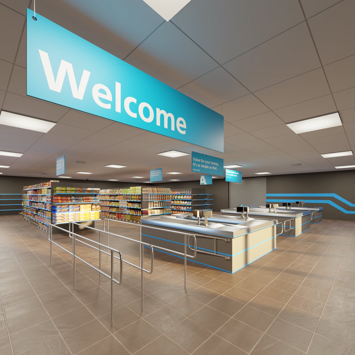 BluePixel2017's tweet image. During the start of COVID-19, I started working on a 3D environment of a grocery store. I've dropped and picked this project back up many times since, but it's now finally getting to a stage where it's ALMOST FINISHED!!

Will be available on CGTrader soon! #b3d #3denvironment