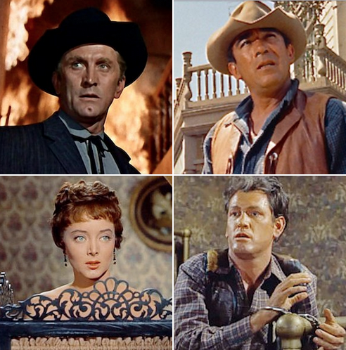 oxley264's tweet image. LAST TRAIN FROM GUN HILL 1959
Kirk Douglas  Anthony Quinn
Earl Holliman  Carolyn Jones
#JohnSturges
#AnthonyQuinnBOTD1915