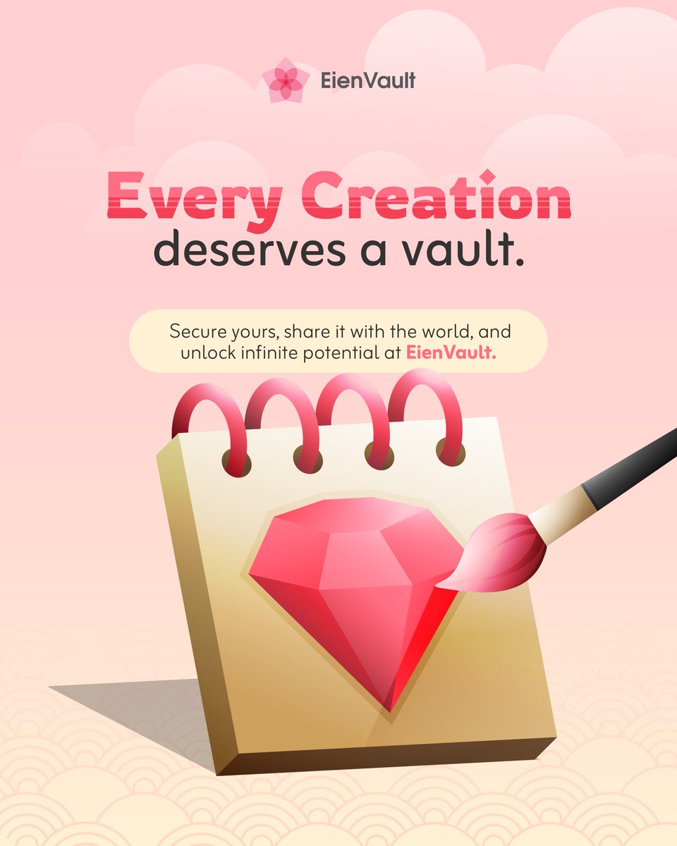eienvault_nft's tweet image. You create.
We protect, elevate, and unlock its true worth.

Welcome to EienVault where your work becomes legacy. 💎

🌷Our Website:
eienvault.com

🌷Telegram Community:
bit.ly/EienVault-NFT-…

🌷Social Media:
instagram.com/eienvault_nft/
x.com/eienvault_nft

#nft #nfts