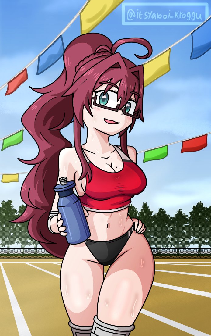 drawing moderately spicy fanart of big kusuri will continue until morale improves (also happy late birthday)

#100カノファンアート #100kanojo