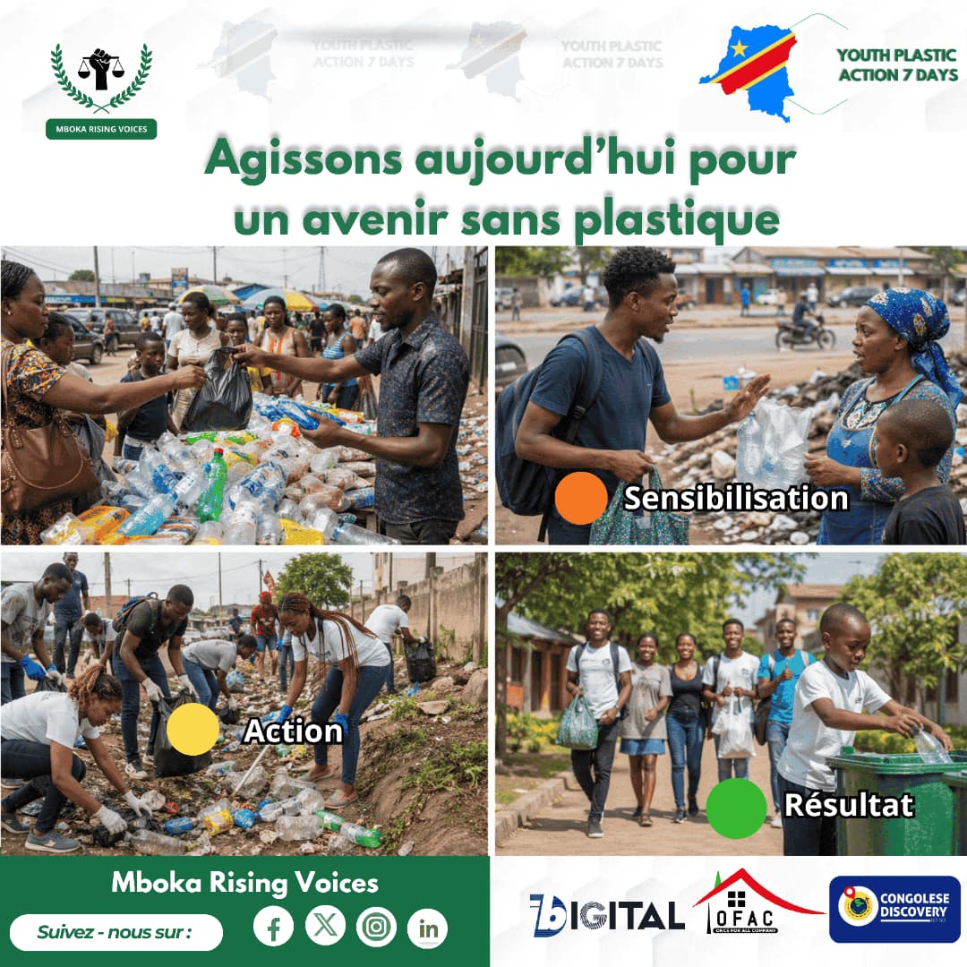 e_lupema's tweet image. Le temps d’agir est venu. Éduquons nos consciences et agissons concrètement pour protéger notre environnement.

Un avenir sans plastique est possible si chacun s’engage au quotidien.

Ensemble, faisons la différence dès maintenant.
#StopPollution  #YPA72026 #MbokaRising