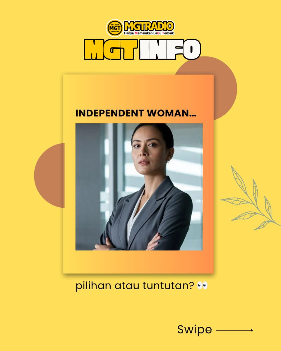 MGT_RADIO's tweet image. Jadi independent woman bukan berarti harus kuat sendirian 

Mandiri itu soal punya kendali atas hidup—secara finansial, emosional, dan keputusan.

Tapi tetap, minta bantuan itu bukan kelemahan

Menurut kamu, arti perempuan mandiri itu apa?
#MGTRADIO #IndependentWoman #SelfGrowth