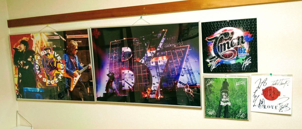 ayumijsb3's tweet image. ポスター飾ったったった！！

#Bz
#FYOP