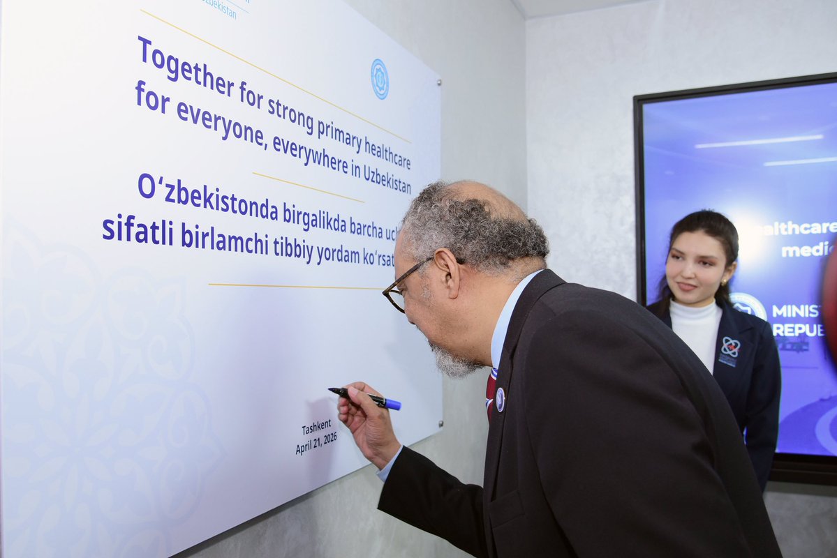 WHO Uzbekistan tweet media
