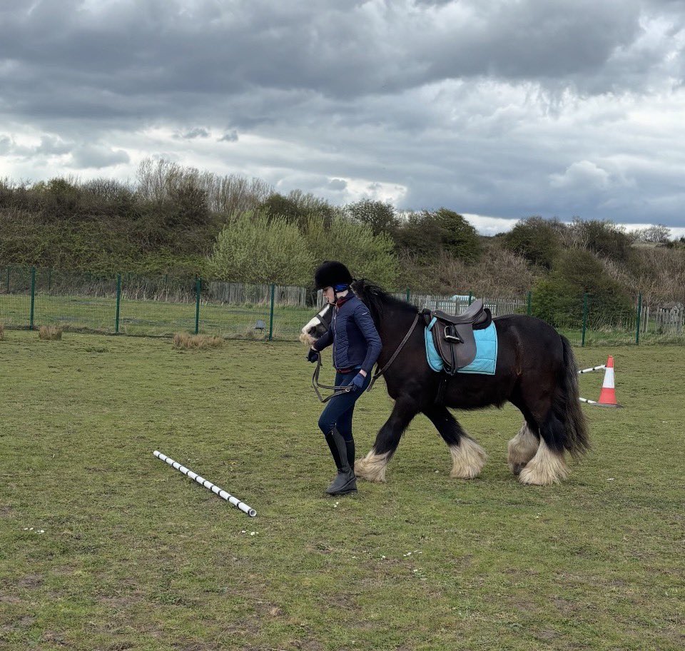 waddells74's tweet image. Slow and steady building confidence partnership 🐴 👧 🥰 Equine biomechanics improving a 🐴 proprioception “sixth sense 🧠 😀 #learning the Rayer Fay way 😀 🐴 💕 xxxxx
