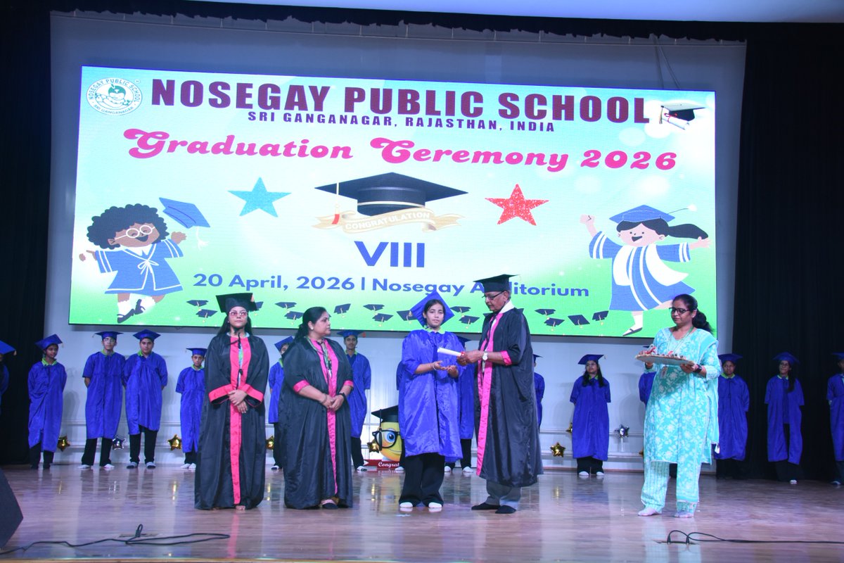 NosegaySchool's tweet image. 🎓 Graduation Ceremony – Class VIII to IX 🎉

#GraduationDay #ClassOf2026 #ProudMoment #SchoolMemories #NewBeginnings #AchievementUnlocked #FutureReady #CeremonyVibes #StudentSuccess #MilestoneMoment #NosegayPublicSchool #CBSE #AcademicExcellence #DreamBig #CelebrateSuccess