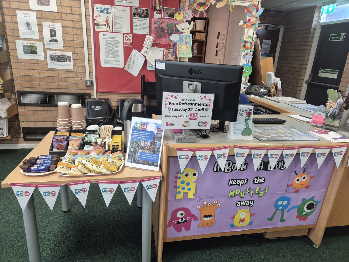Salford Community Libraries tweet media