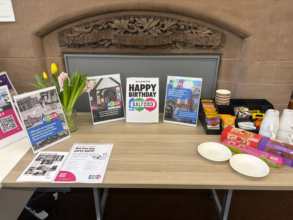 Salford Community Libraries tweet media