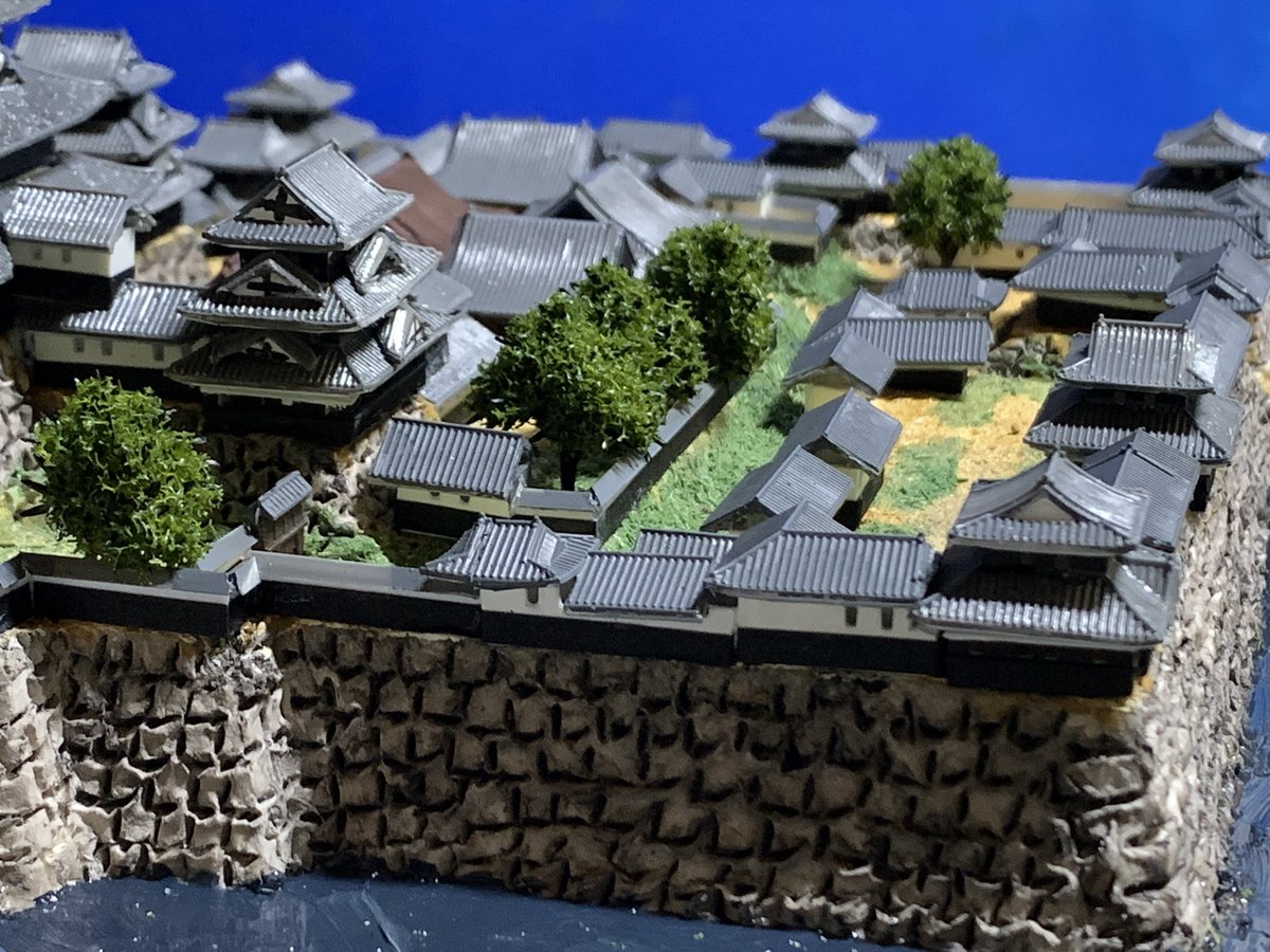 お城のジオラマ鍬匠甲冑屋 岐部博 tweet media