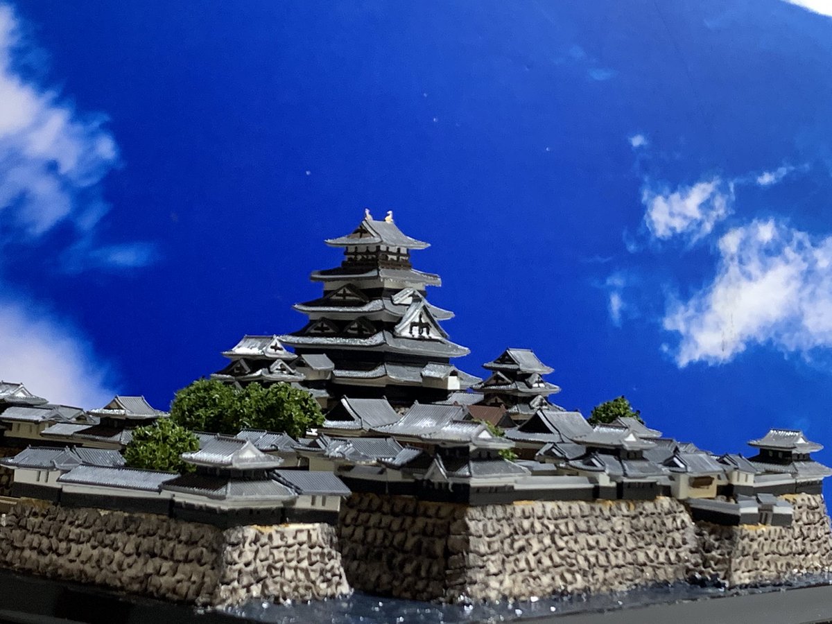 お城のジオラマ鍬匠甲冑屋 岐部博 tweet media