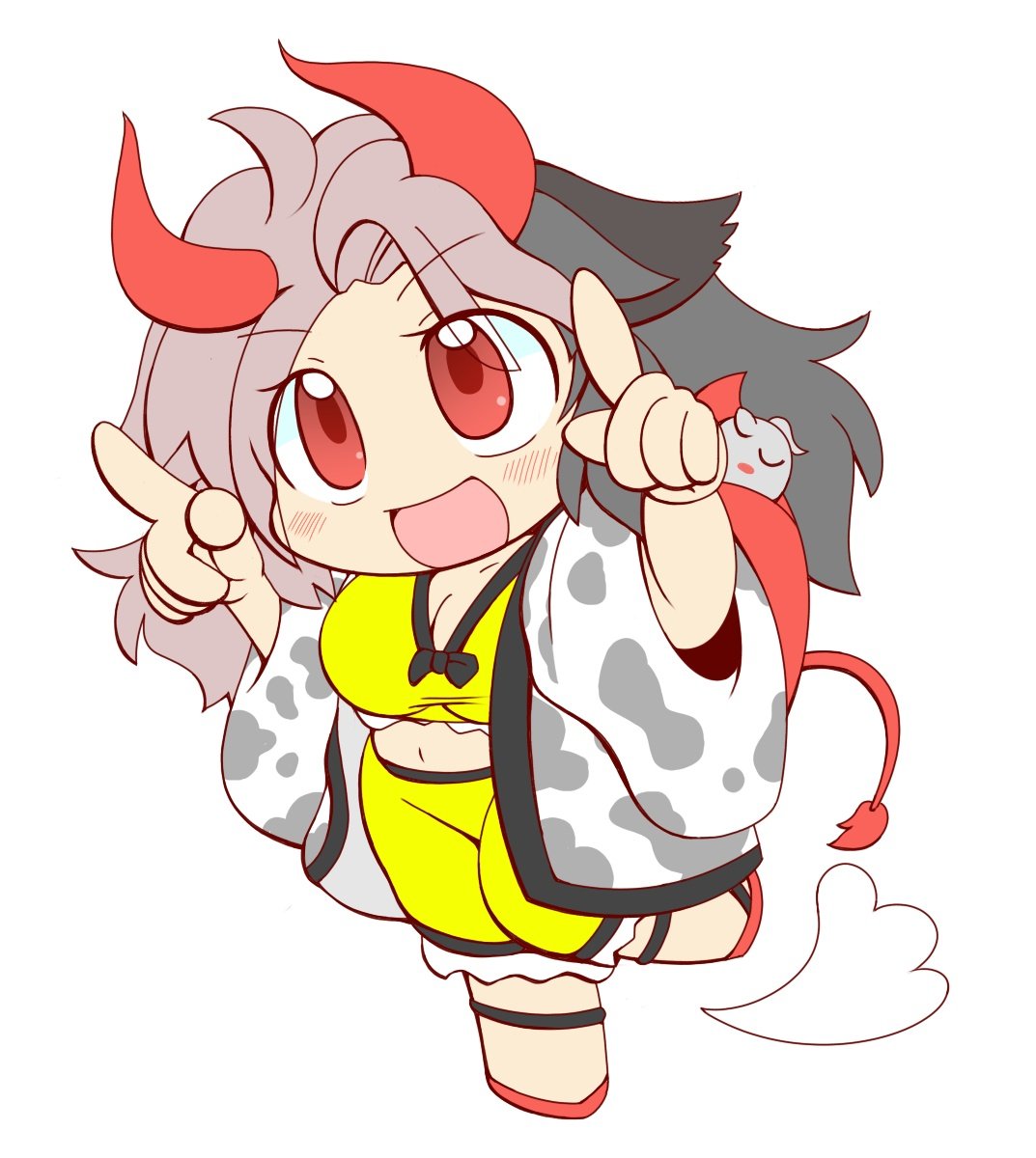 ちびドラ🐩5/31東方名華祭 tweet media