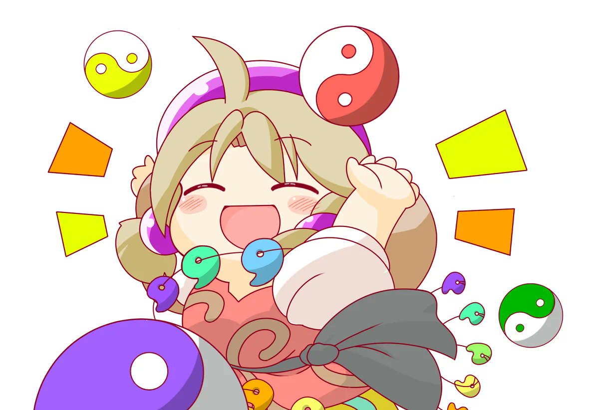 ちびドラ🐩5/31東方名華祭 tweet media