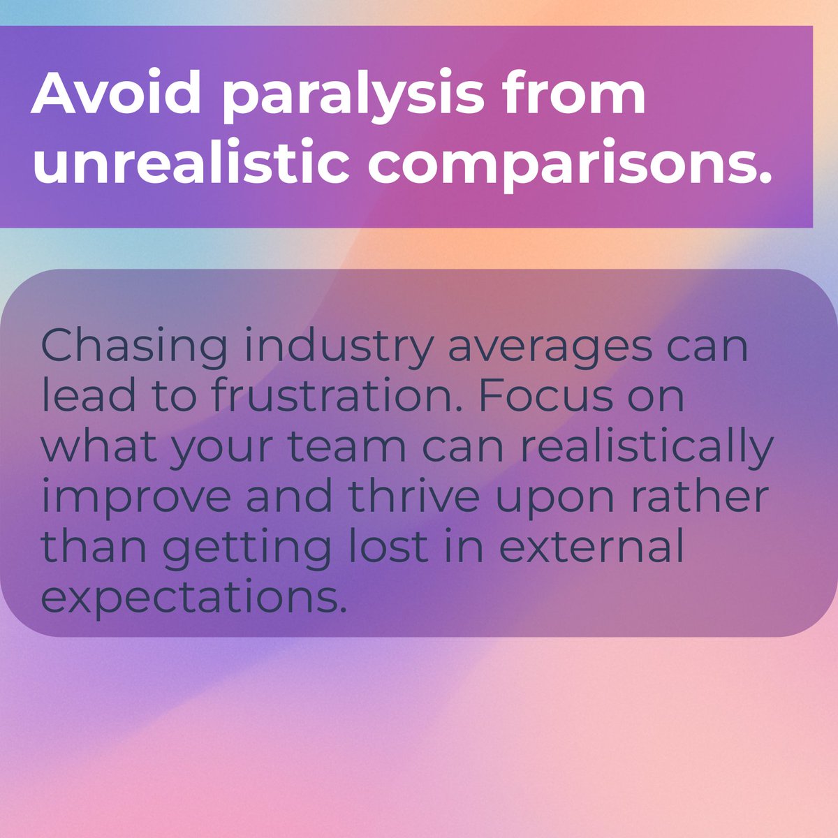 StrackJake's tweet photo. Focus on improvement by comparing to your past best, not the industry. 🌟 Want the template?

Check the link for more!

#Benchmarking #ContinuousImprovement #TeamGrowth https://t.co/g1k3seXXcf