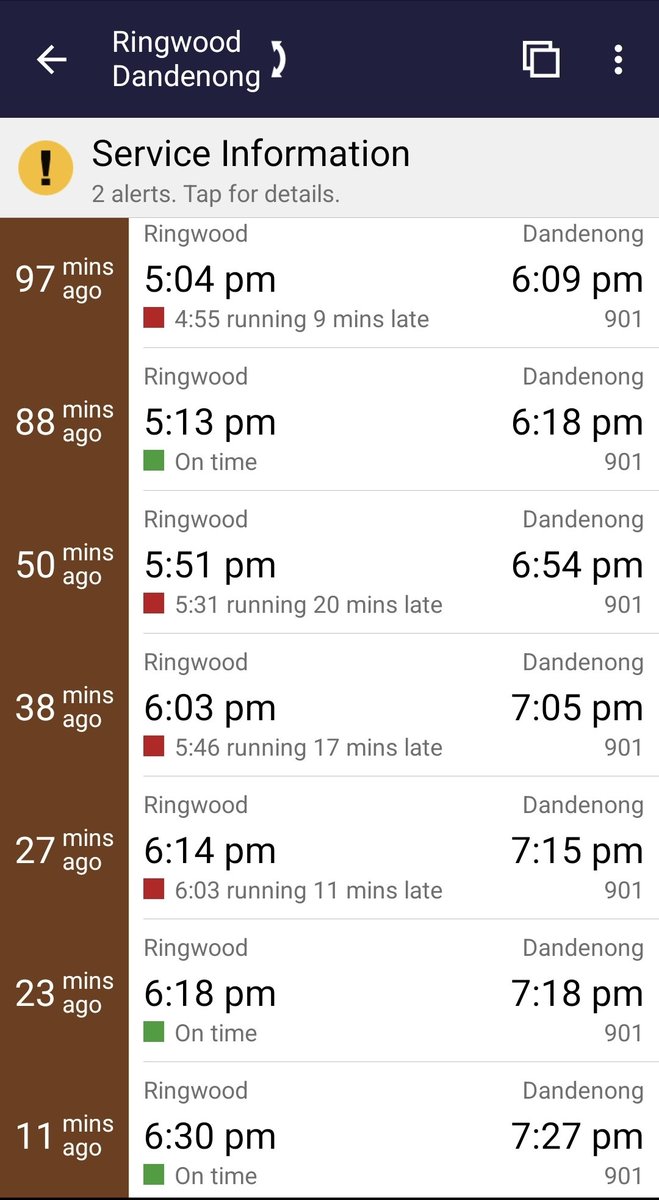 craig_halsall's tweet photo. Typical Tuesday afternoon on the #901bus #SmartBus, significant late running both ways ๐๐ง
Time to split up this 115km nightmare? #VictoriaBusPlan https://t.co/k6Fx6OZhBR