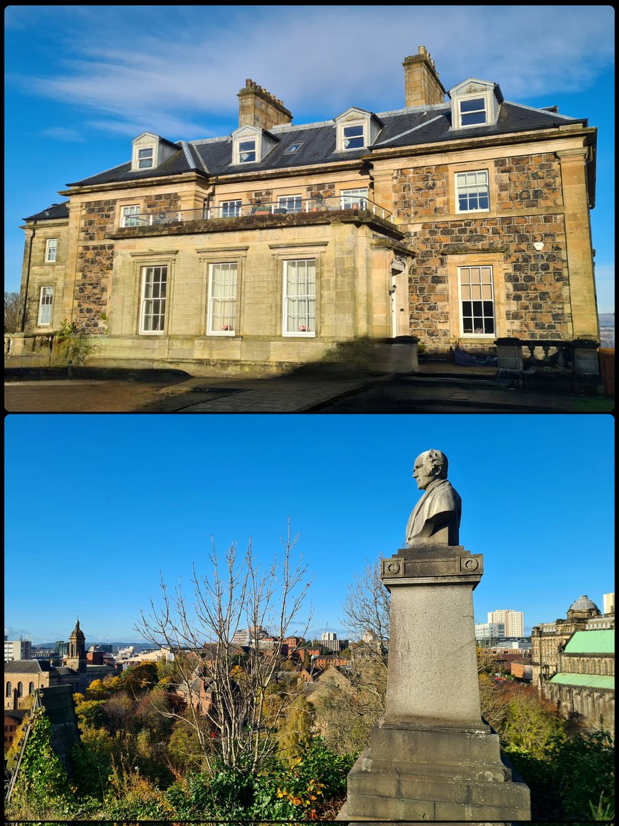 is_glasgow's tweet image. Two sides of Glasgow's historic links to the slave trade. At the top is Cathkin House on the southern edge of the city, built in 1799 for Walter Ewing Macrae. Macrae was a Glasgow merchant who made his fortune in the West Indies. 

Cont./

#glasgow #architecture #glasgowhistory