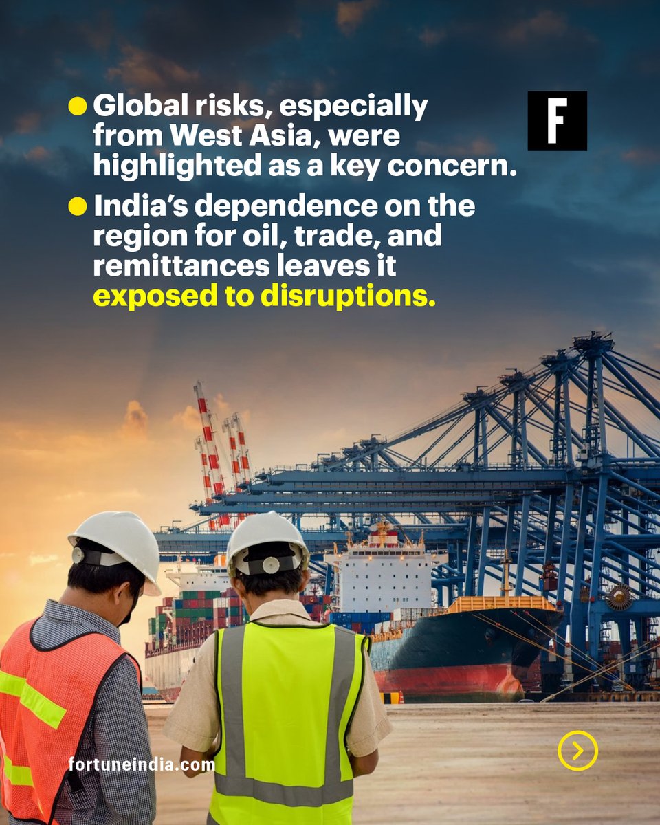 FortuneIndia's tweet image. [Part 2/2]
From West Asia risks to the rise of digital finance, the remarks offer a clear view into the thinking shaping India’s economic strategy.

#RBI #IndianEconomy #GlobalEconomy @Princeton @RBI