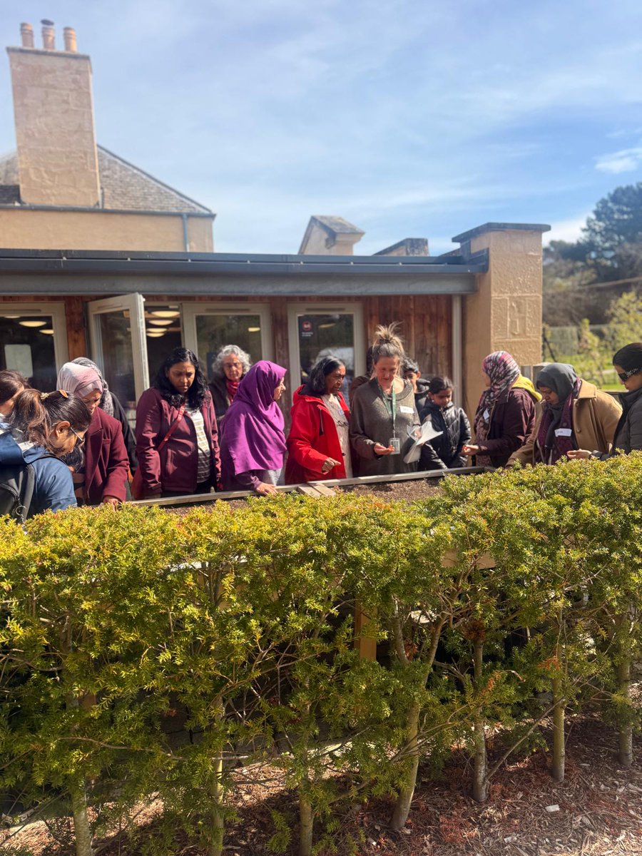 nkshealthltd's tweet photo. Yesterday, a diverse group of Indian, Bangladeshi &amp; Pakistani ladies joined a soil workshop at RBGE 🌱

Led by Nadia Russell, we learned how healthy soil leads to strong crops and better harvests 💚 https://t.co/7ELeuBx6rn