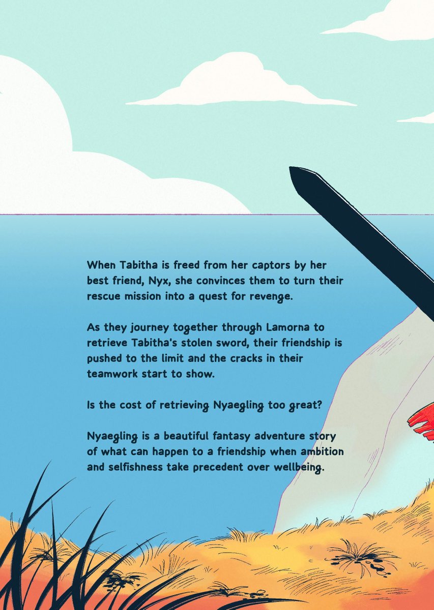 RB6K's tweet image. If you like Fantasy Adventure, Catgirls and Sword fights, check out this short introduction to our graphic novel 'Nyaegling' (N-yay-gling - suitable for ages 12+) which can be found for free here:

carrd.us22.list-manage.com/subscribe?u=b2… 

#comic #cats #art #furry #oc