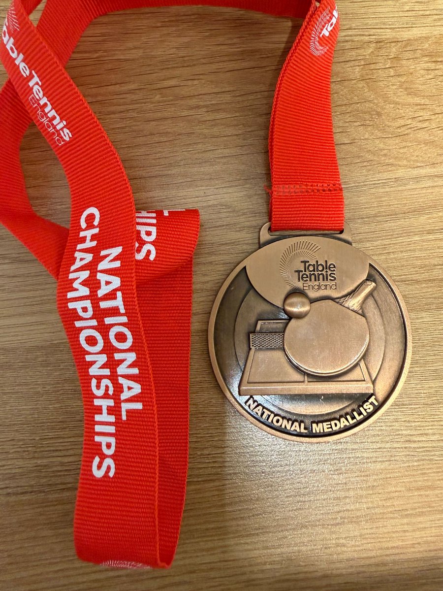 bedesprep's tweet photo. Congratulations to Year 6 pupil Raphael for his incredible performance at the England National Championships at the Kettering Arena on Sunday!

Competing in the Under 12 Doubles, 10-year-old Raphael showed maturity and skill far beyond his years to secure a Bronze Medal! 🥉 https://t.co/KMOQvEskP2