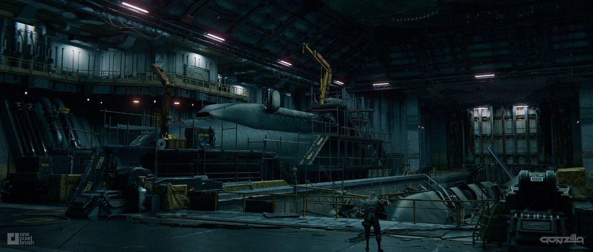onepixelbrush's tweet image. New #OffTheGrid environment concepts!⚓💥A look into Teardrop Island’s naval operations, the submarine facility where the fleet is repaired and prepped. Thank you Gunzilla &amp;amp; Nikolas Gekko!

CA: Stefano Federico
AD: Piotr Krynski
CD: Shaddy Safadi

#Blender #ConceptArt #ScifiArt