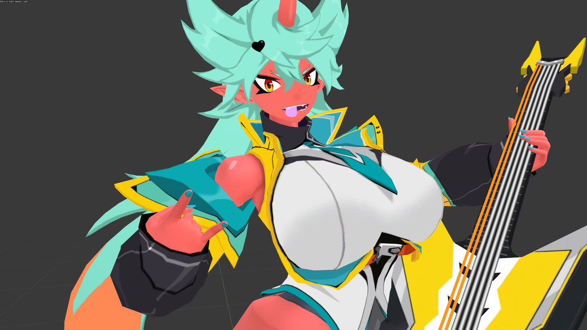 theflamingemblm's tweet image. I'm finally done with a part of my exams, so I have free time again (for a bit). Vyce really does look so right with a Size build, huh? Those are some Powerhouse Pauldrons, alright...
(I really wanted to focus on the robertsons.)

#OmegaStrikers #オメスト #TeamRock