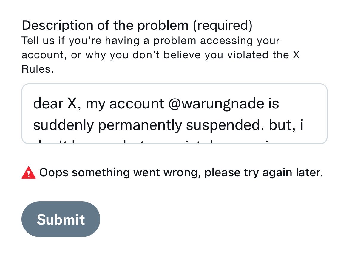 @warungnade ke suspend ㅠㅠ tweet media