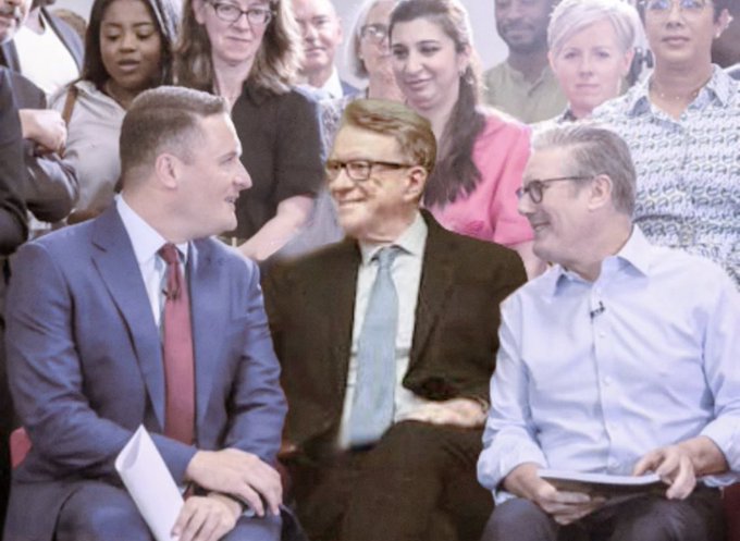 greeksinartcon1's tweet image. #FREEDOMCRY  I would dare to say that far deeper pressures are pushing #STARMER to suicide, I mean political one....

THE #LABOUR PARTY IS ON THE PATH OF POLITICAL SUICIDE AND IT MIGHT ALL HAVE ITS SOURCE IN ONE MAN, ONE DEMON:

                              #MANDELSON