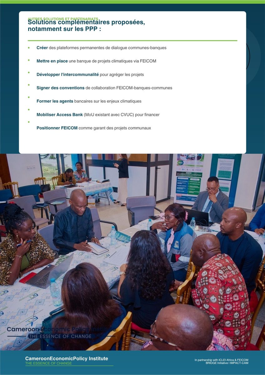 Cameroon Economic Policy Institute (CEPI) tweet media