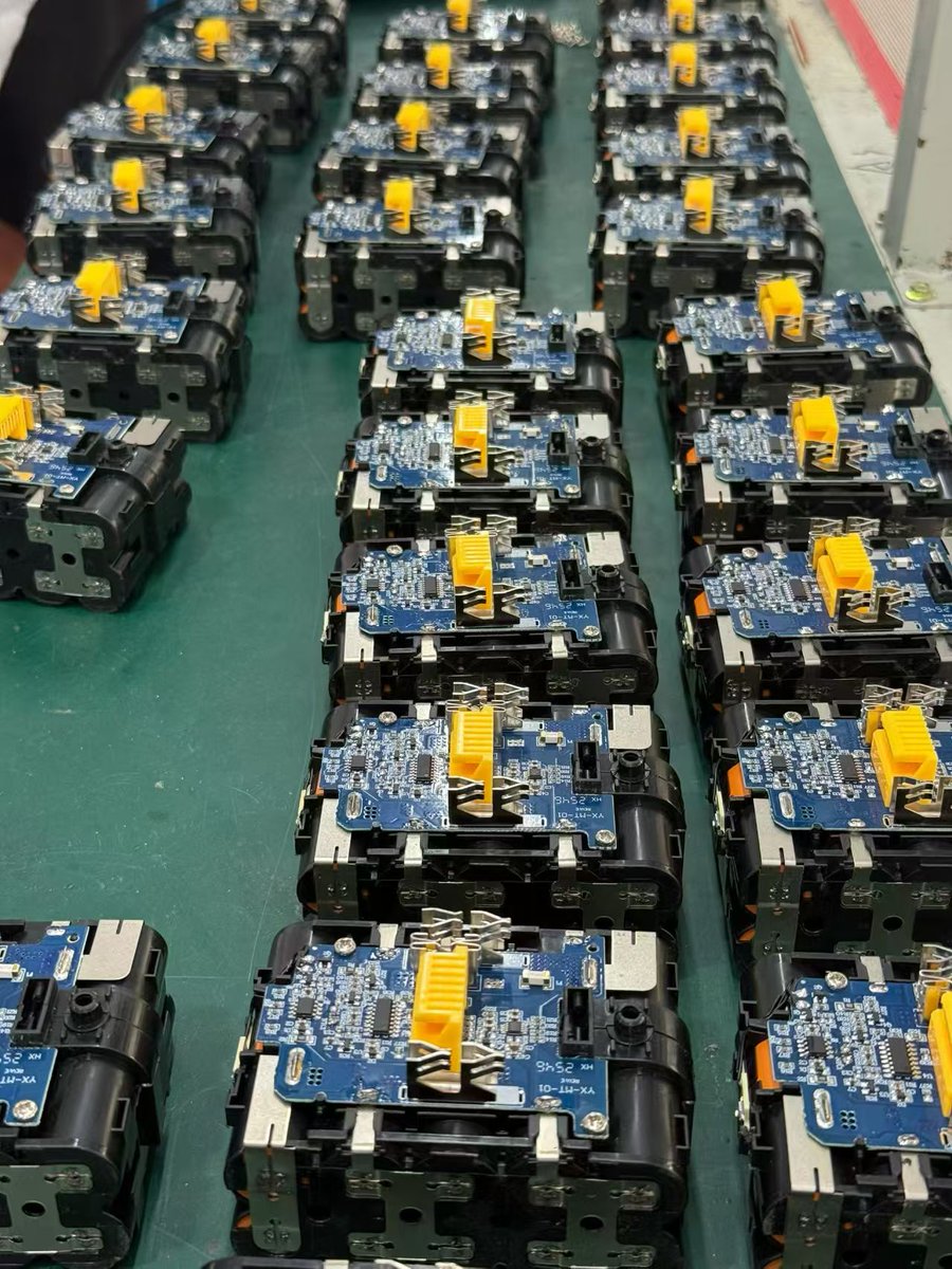 BatteryPerma's tweet photo. Lithium battery packs for various electric tools, electric toys, electric smart homes

#PowerToolsBattery 
#BatteryTech 
#BatteryManufacturing 
#BatteryEngineering 
#UltrasonicWelding 
#SupplyChain 
#IndustryInsights 
#SmartHomeBattery
#Lithiumbatterypacks
#18650batterypacks https://t.co/omD5sLIB24
