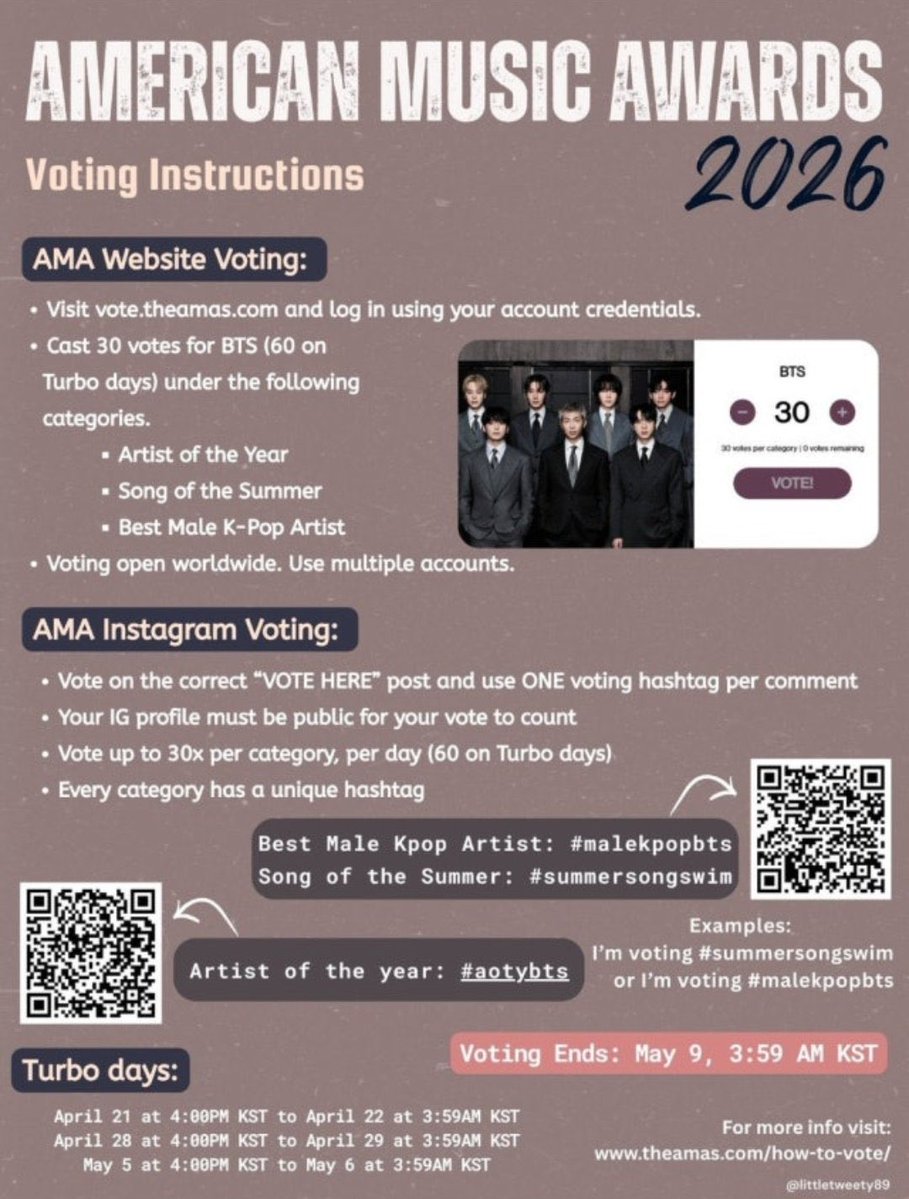 TURBO DAY VOTE JUSEYO