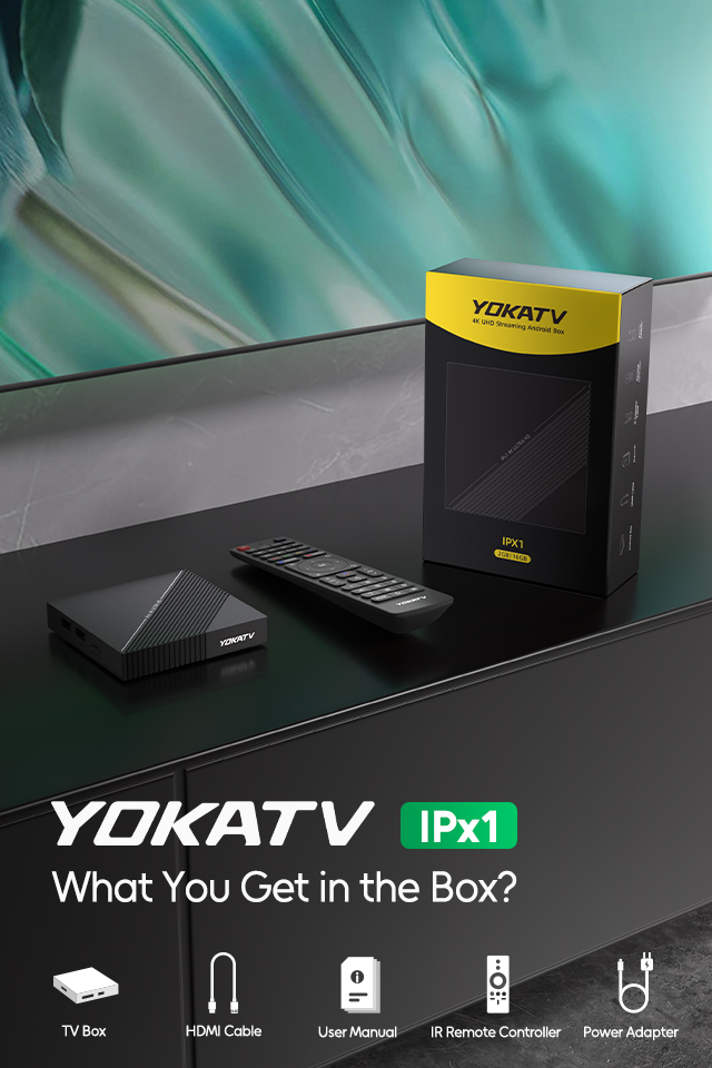 yokatvofficial's tweet photo. 🔥 Ready to Stream from Day One
No extras needed, YOKATV IPx1includes everything to get you started instantly.
⚡ Quick setup
 📺Smooth streaming
 🎮Easy control
🔗 Learn more:
 https://t.co/mXujy68M2Z
#YOKATV #IPx1 #StreamingBox #AndroidTVBox #TechUpgrade #HomeEntertainment https://t.co/sFveSwWq00
