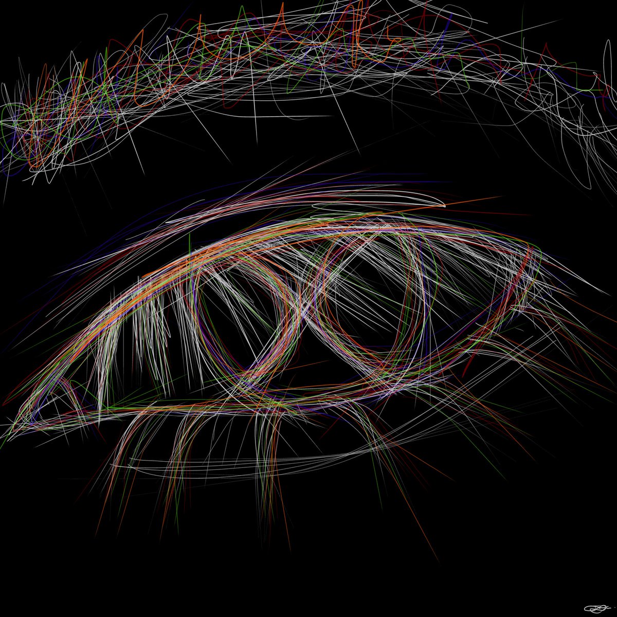 xrppenderj19680's tweet photo. “HYPER-VIGILANT OVERWHELM” added to my state of emotions collection on @xrpcafe 

A scribbled eye lost in tangled colors. When your mind is racing but you can’t look away. #ScribbleArt #EmotionStudy

https://t.co/DIXZawBomm https://t.co/uNArKpvP0i