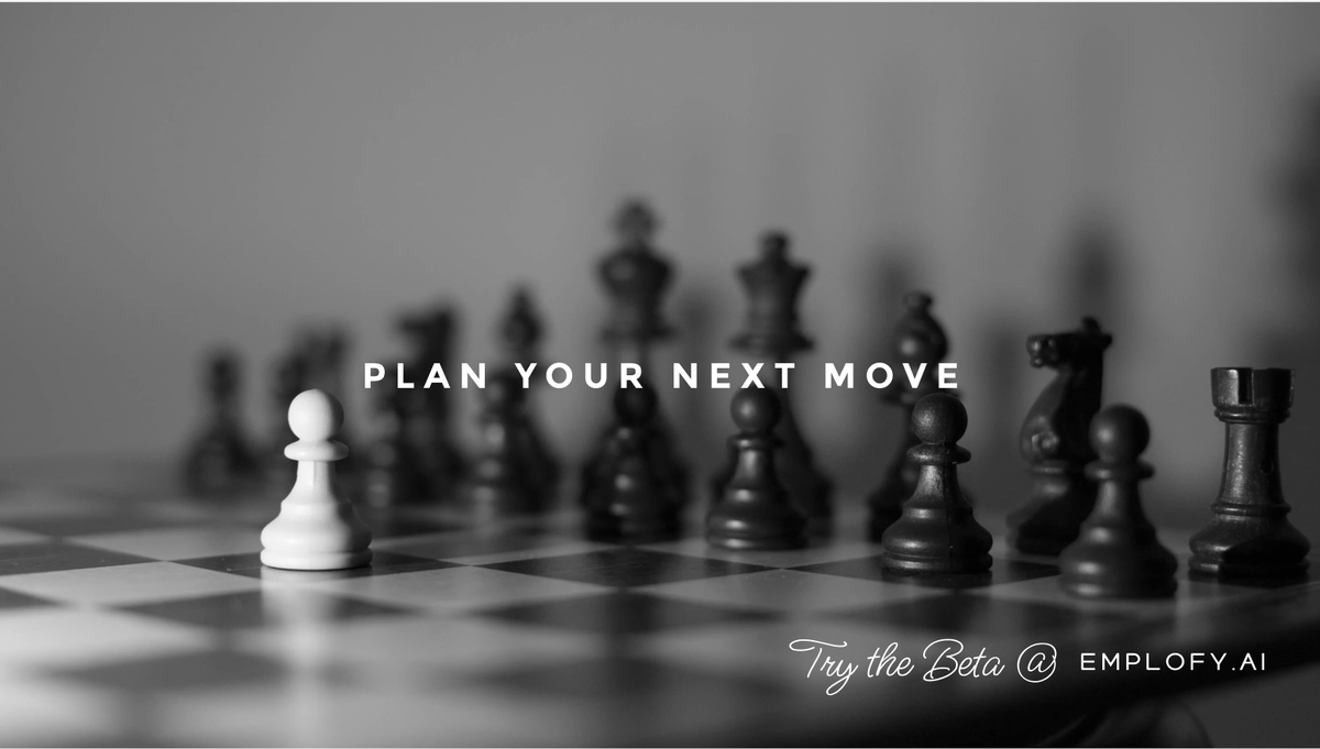 emplofy's tweet photo. Intentional moves create better results.
Try the beta: https://t.co/HW1XcRCB5E
#Careers #Hiring #emplofy #emplofyai https://t.co/pIbvNiGvry