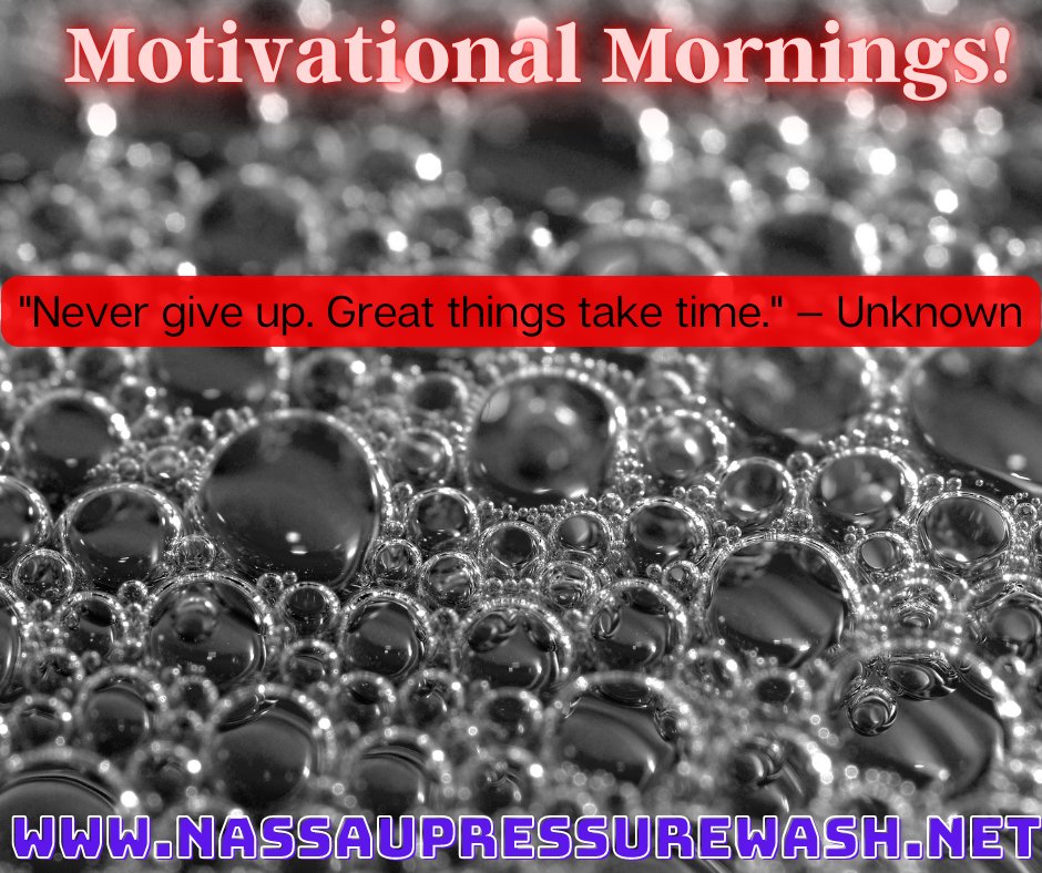 NassauWash's tweet image. Start your day with a positive mindset! 💪 No matter what obstacles you may face today, remember that you have the power to make your day great. #morningmotivation #positivevibes #positivity