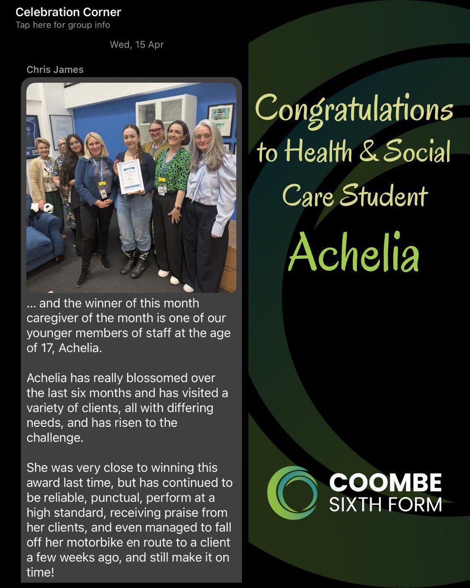 Coombe Sixth Form tweet media