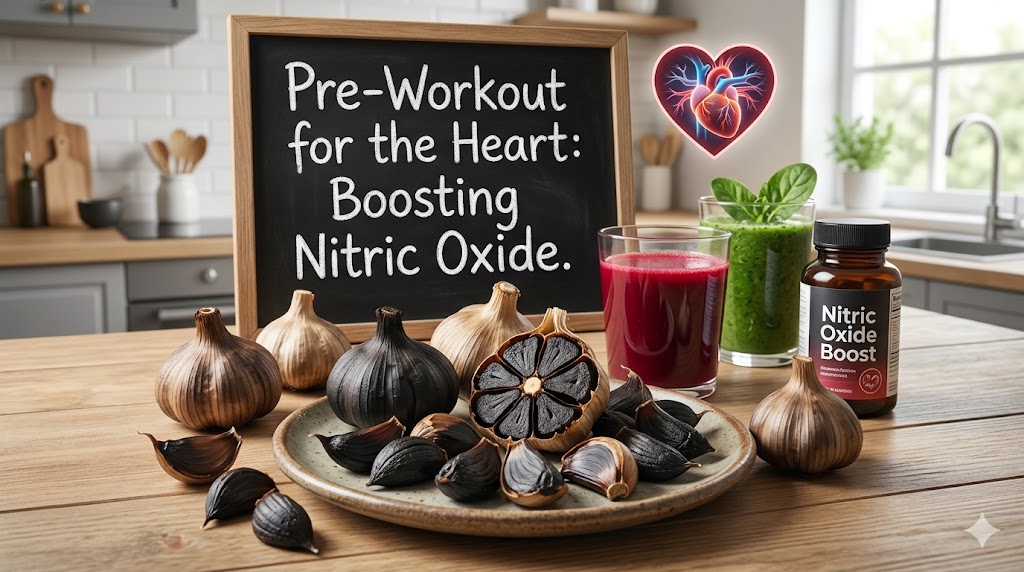 Herbalrph's tweet image. Want to give your heart the ultimate pre-workout boost? ❤️💪

It's time to talk about nitric oxide.  Learn more here: herbalpharmacist.com/pre-workout-he…

#HeartHealth #PreWorkout #NitricOxide #AgedBlackGarlic #CardioVascularHealth #FunctionalFood #FitnessJourney #EatSmart