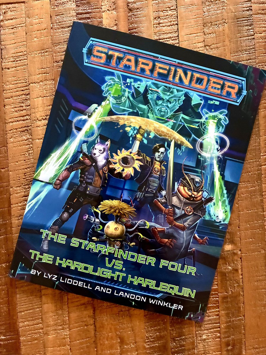 OriginalGrogna1's tweet image. Any Starfinder players out there?
I’ve never played, but I’m interested… thoughts? Opinions?
#starfinder #ttrpg #scifi #rpg